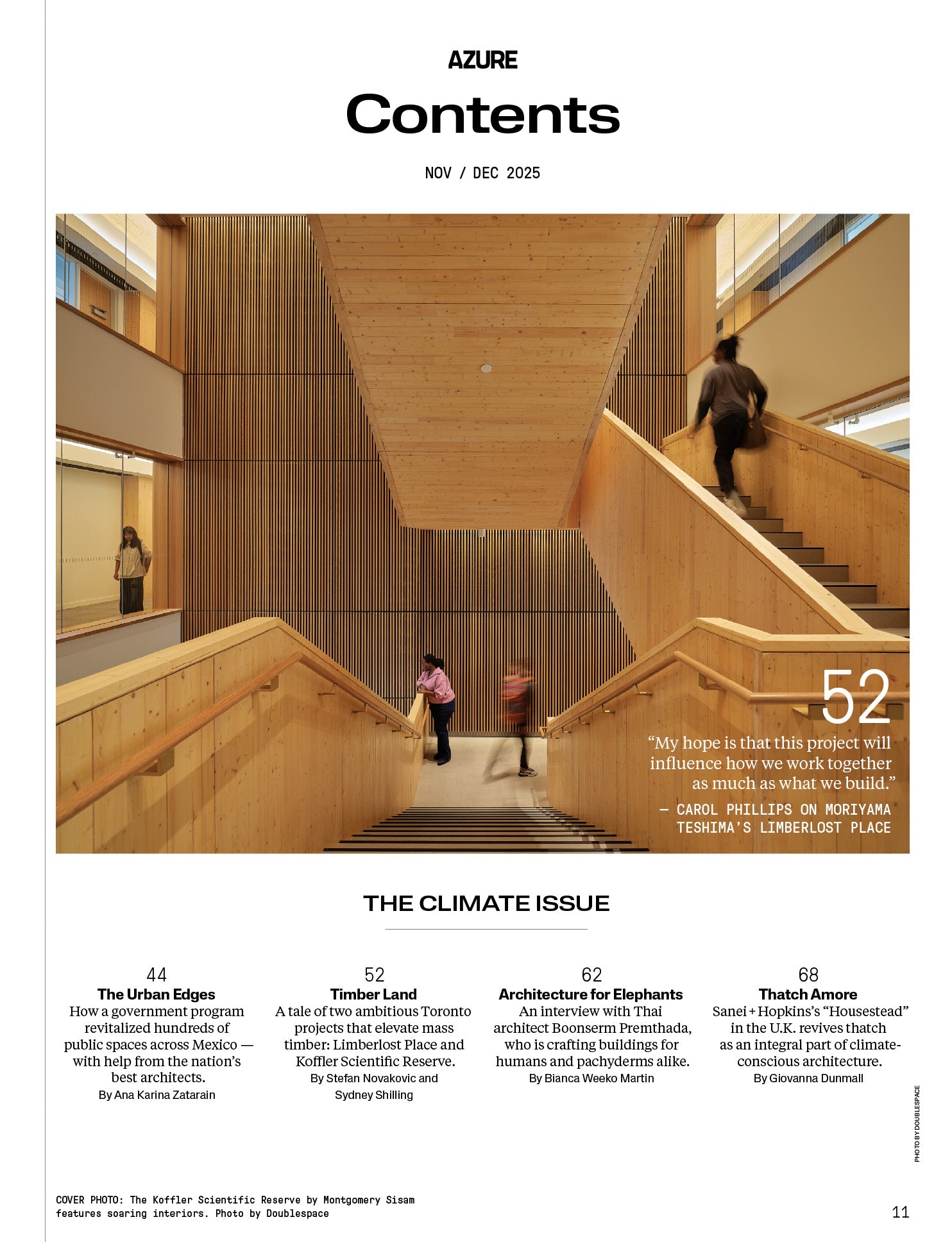 The Climate Issue | November/December 2025