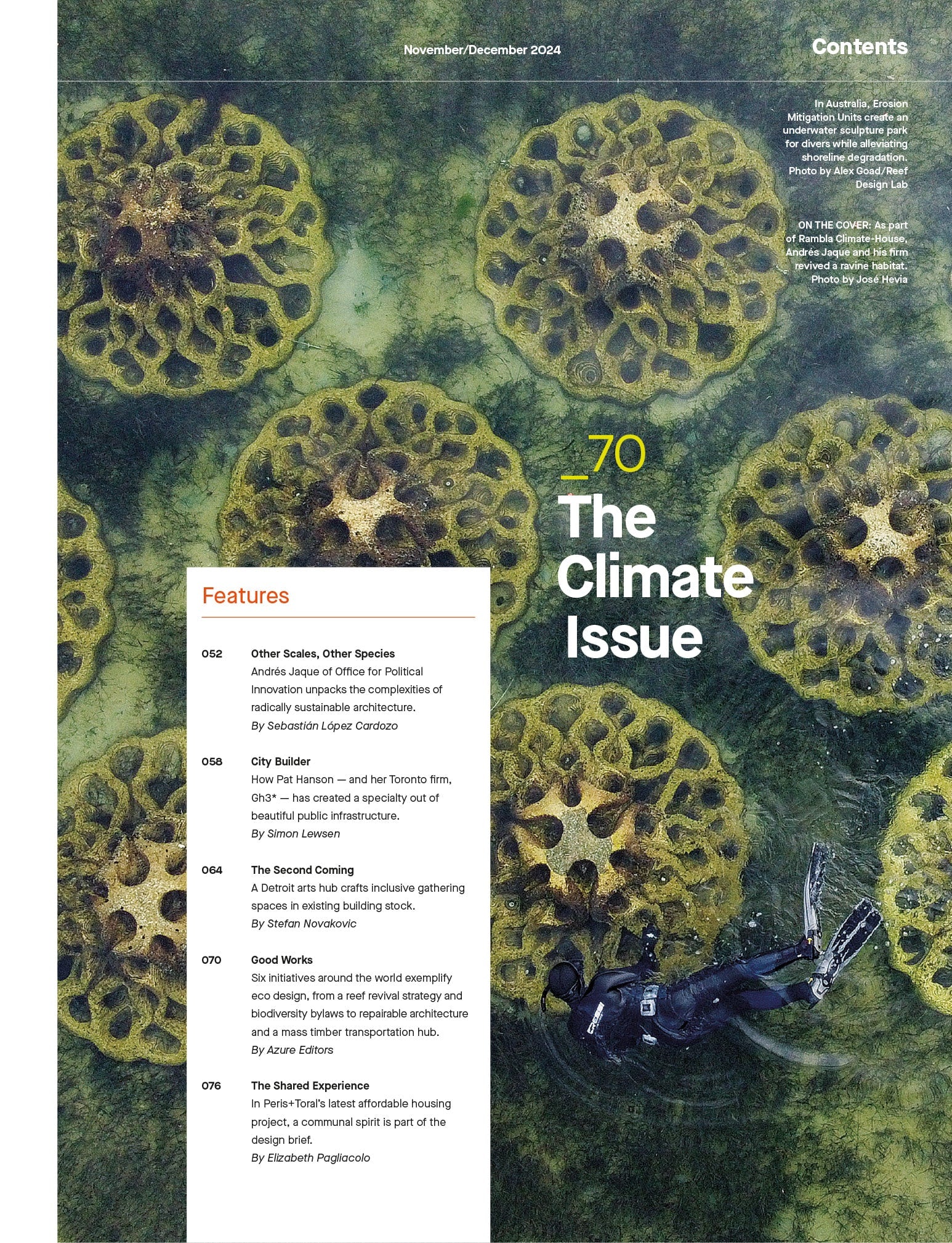 The Climate Issue | November/December 2024