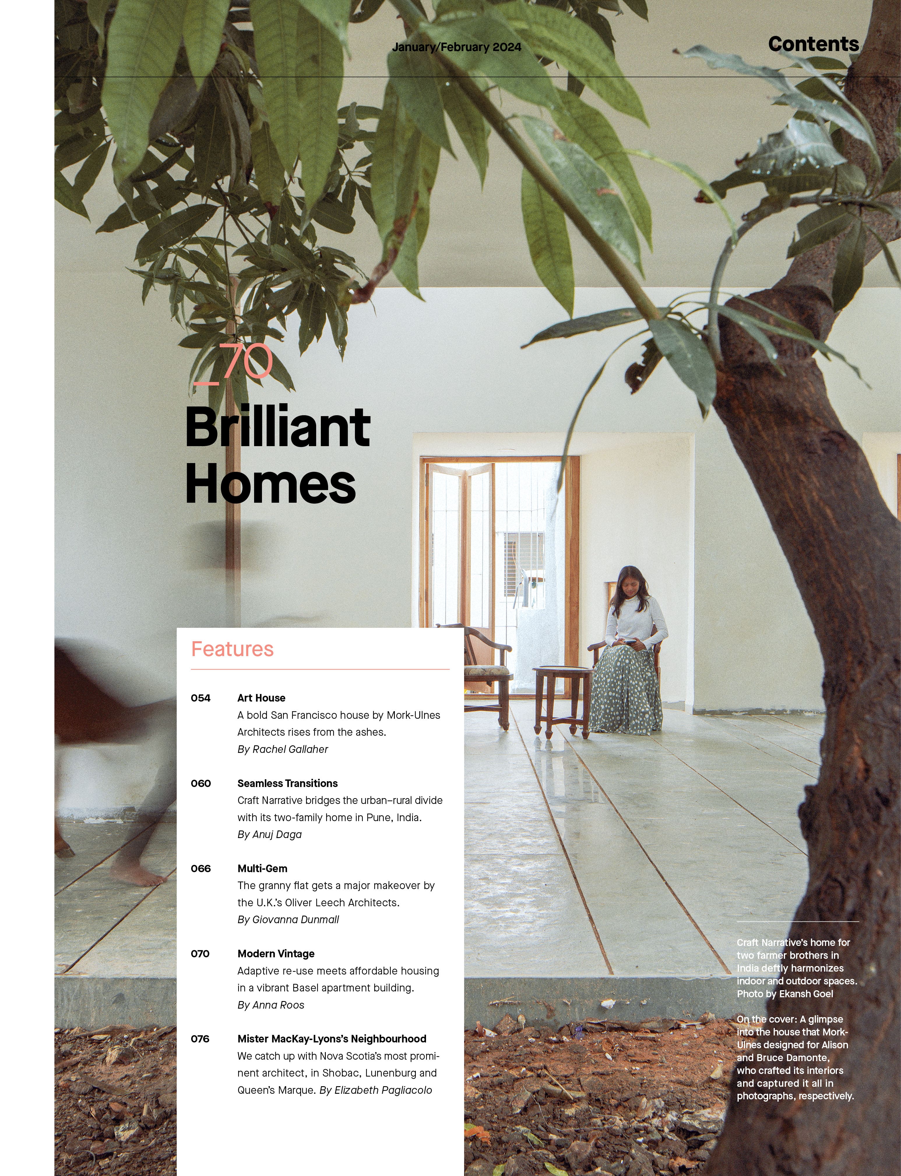 The Houses Issue | January/February 2024