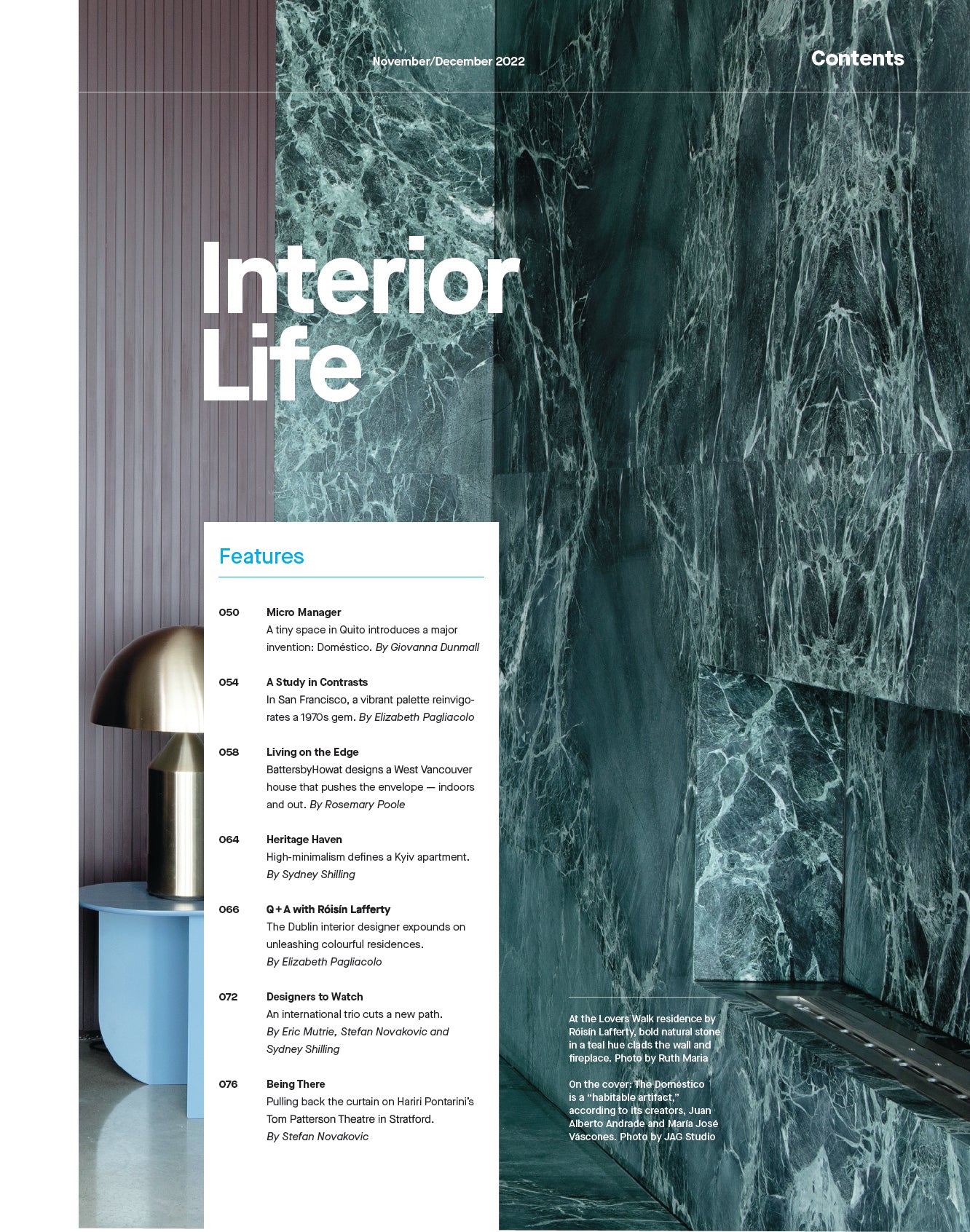 The Interior Life Issue | November/December 2022 Issue