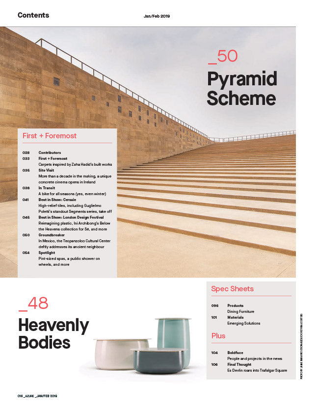 The Houses Issue, Jan/Feb 2019 - Contents 2