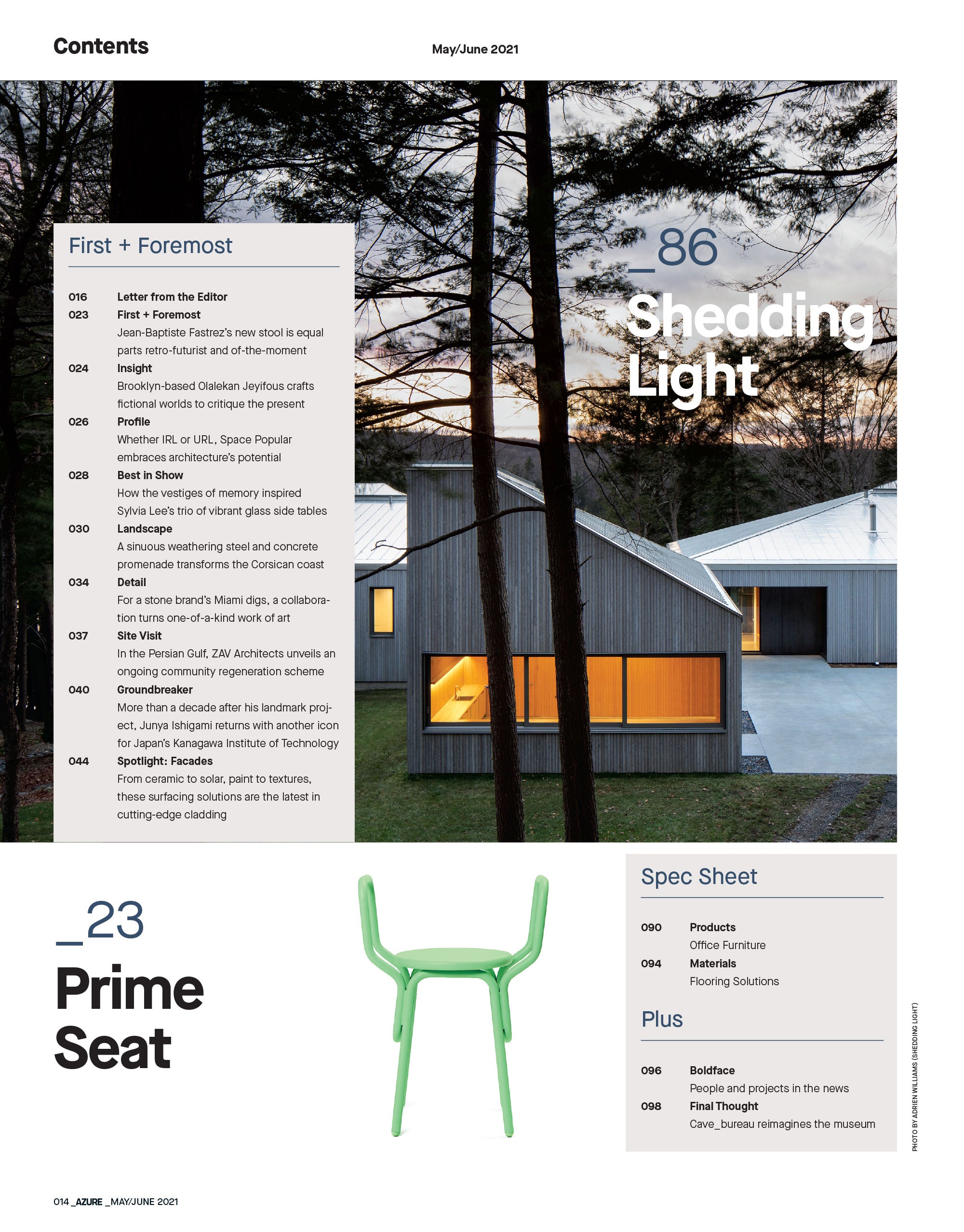 The Transformative Interiors Issue, May/June 2021