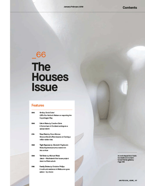 Annual Houses Issue, Jan/Feb 2018