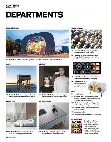 Interiors Issue, Nov/Dec 2014