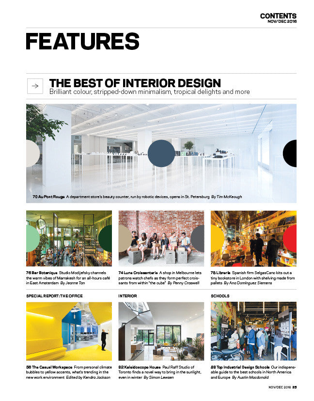 Interiors Issue, Nov/Dec 2016