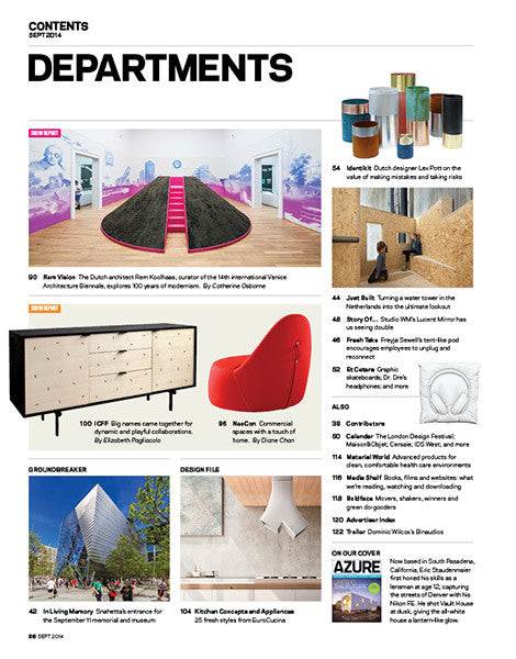 Future Living Issue, Sept 2014