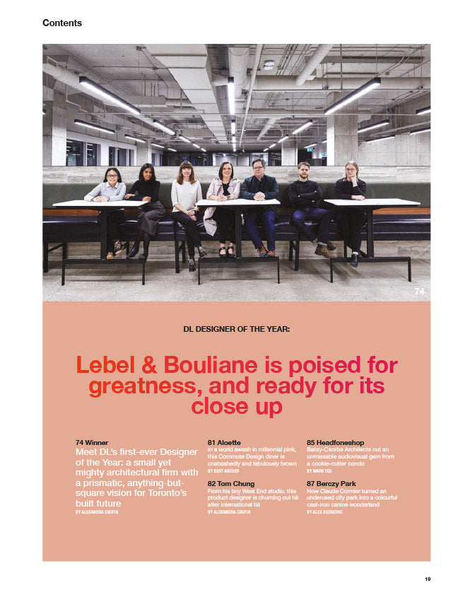 Designer of the Year: Issue 1, 2019