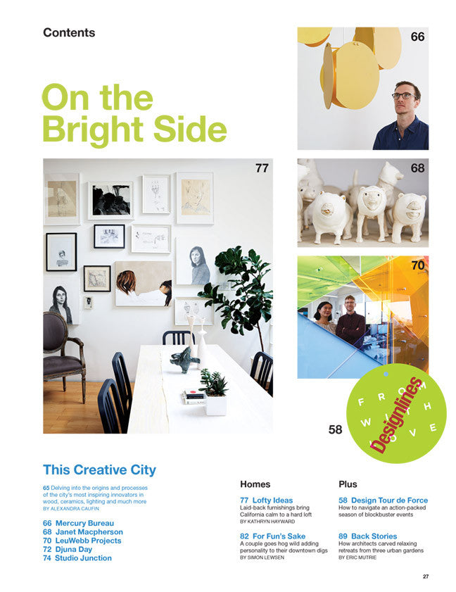 This Creative City Issue, Spring 2017