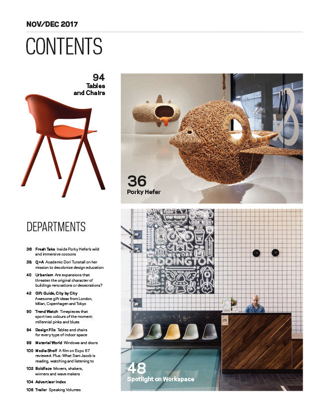 Interiors Issue, Nov/Dec 2017